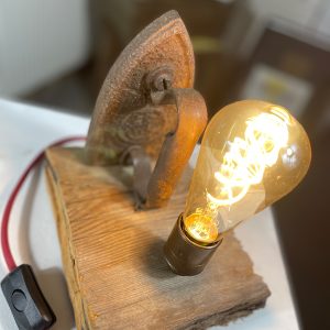 Vintage Iron Lamp
