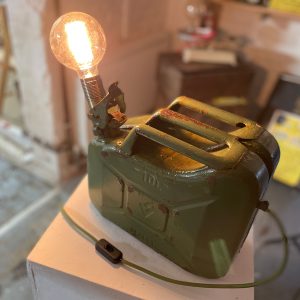 Army Green Jerry Lamp