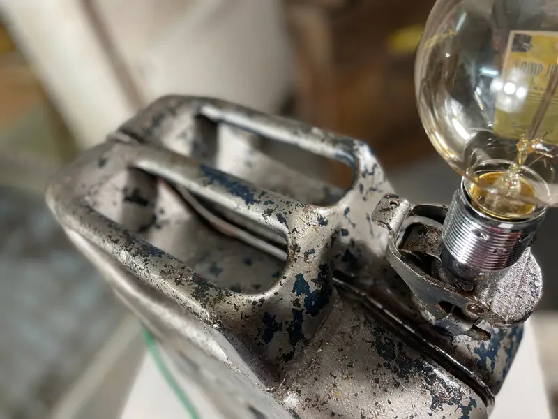 Silver Jerry Lamp - Image 7