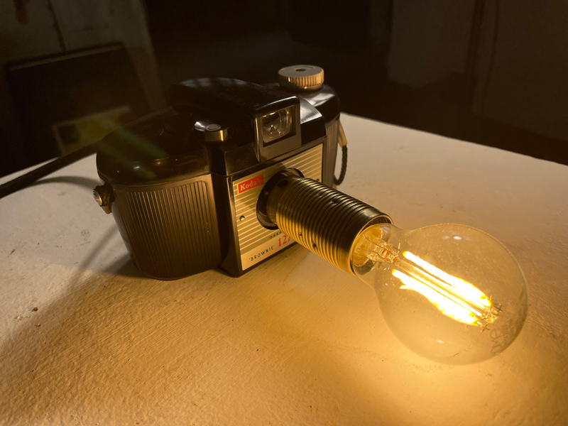 1950s Brownie Camera Lamp