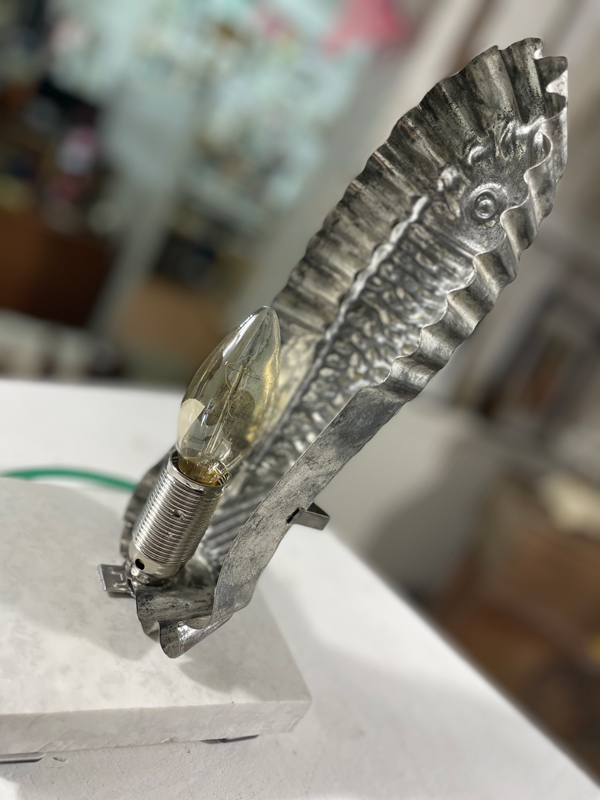 Vintage Fish Mold Lamp - Image 8