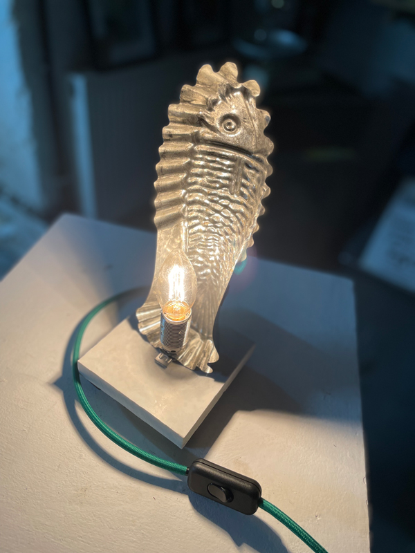 Vintage Fish Mold Lamp - Image 3