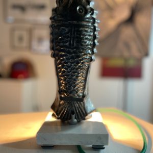 Vintage Fish Mold Lamp