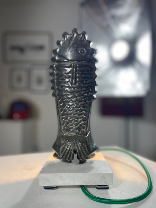 Vintage Fish Mold Lamp - Image 4